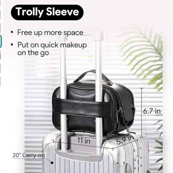 Travel Toiletry Bag with Gift Box. NEW - Picture 4 of 7